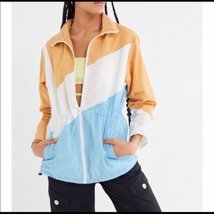 UO Multicolored Windbreaker jacket
